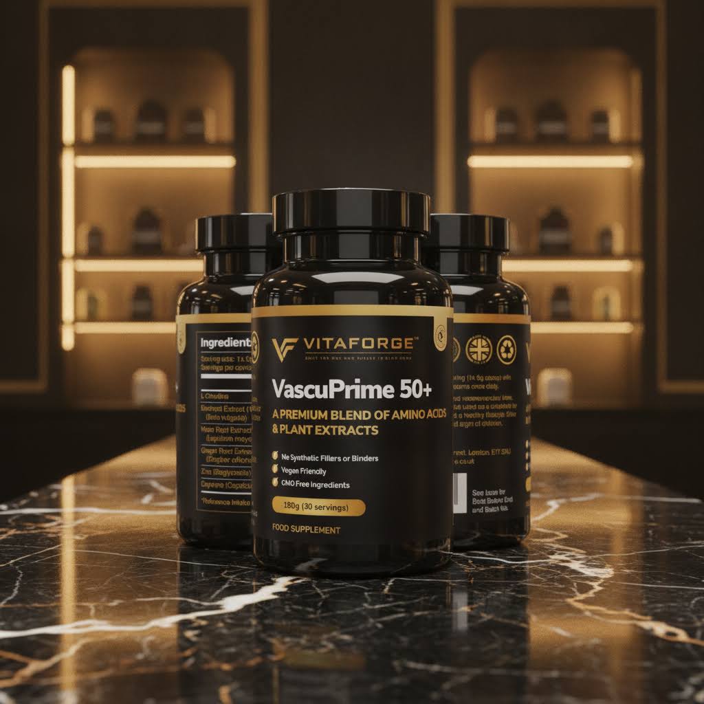 VascuPrime® 50+ Energy & Circulation Support for Men Over 40
