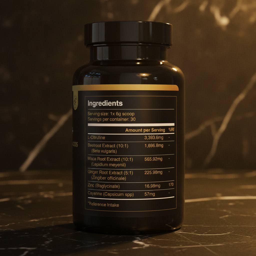 VascuPrime® 50+ Energy & Circulation Support for Men Over 40